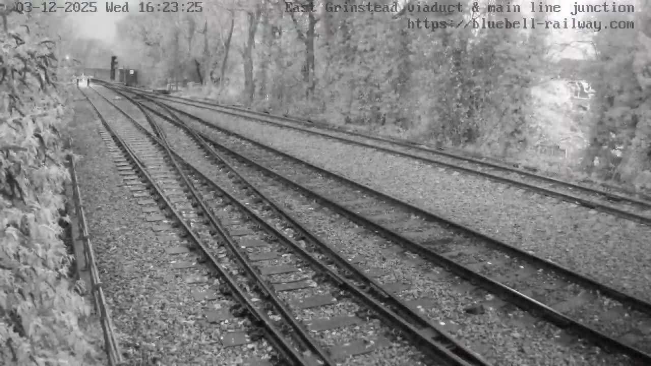 East Grinstead Station , Bluebell Railway,  Main Line Junction Viaduct North Live Cam - Mid Sussex, East Sussex, South East, England, United Kingdom