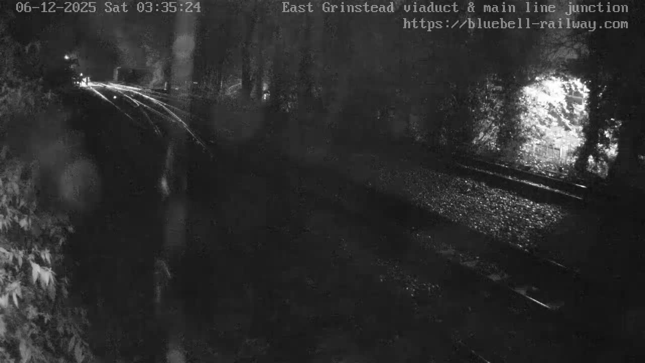 East Grinstead Station , Bluebell Railway,  Main Line Junction Viaduct North Live Cam - Mid Sussex, East Sussex, South East, England, United Kingdom