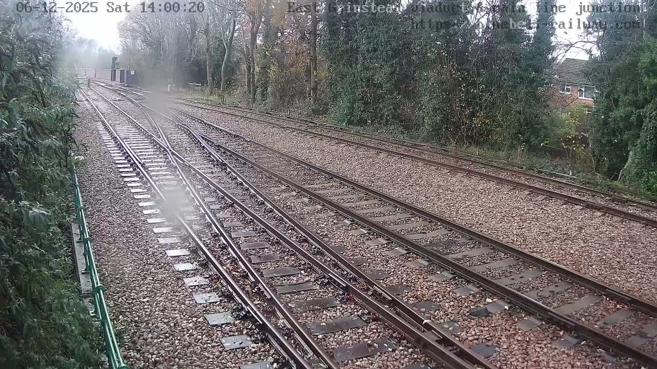 East Grinstead Station , Bluebell Railway,  Main Line Junction Viaduct North Live Cam - Mid Sussex, East Sussex, South East, England, United Kingdom