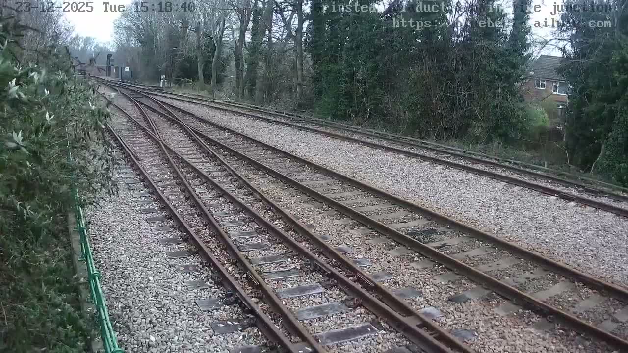 East Grinstead Station , Bluebell Railway,  Main Line Junction Viaduct North Live Cam - Mid Sussex, East Sussex, South East, England, United Kingdom