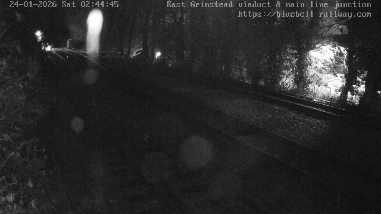 East Grinstead Station , Bluebell Railway,  Main Line Junction Viaduct North Live Cam - Mid Sussex, East Sussex, South East, England, United Kingdom