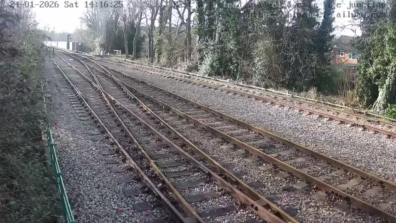 East Grinstead Station , Bluebell Railway,  Main Line Junction Viaduct North Live Cam - Mid Sussex, East Sussex, South East, England, United Kingdom