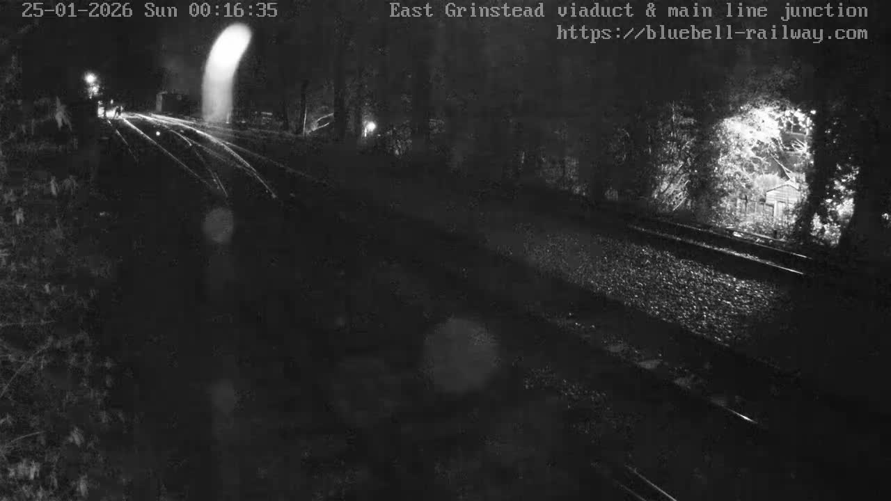 East Grinstead Station , Bluebell Railway,  Main Line Junction Viaduct North Live Cam - Mid Sussex, East Sussex, South East, England, United Kingdom