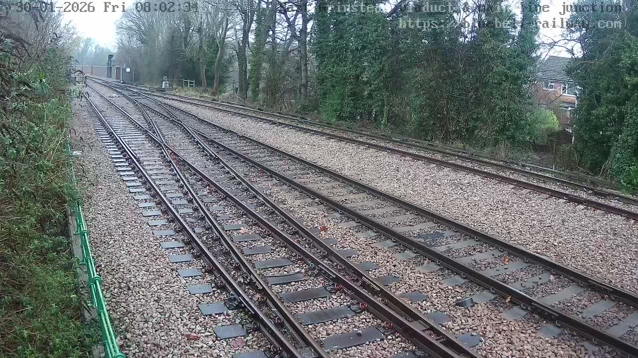 East Grinstead Station , Bluebell Railway,  Main Line Junction Viaduct North Live Cam - Mid Sussex, East Sussex, South East, England, United Kingdom