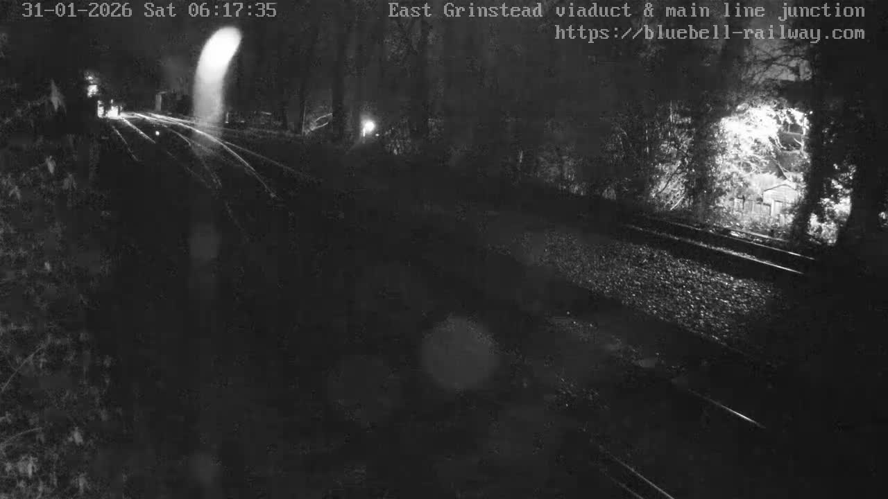 East Grinstead Station , Bluebell Railway,  Main Line Junction Viaduct North Live Cam - Mid Sussex, East Sussex, South East, England, United Kingdom