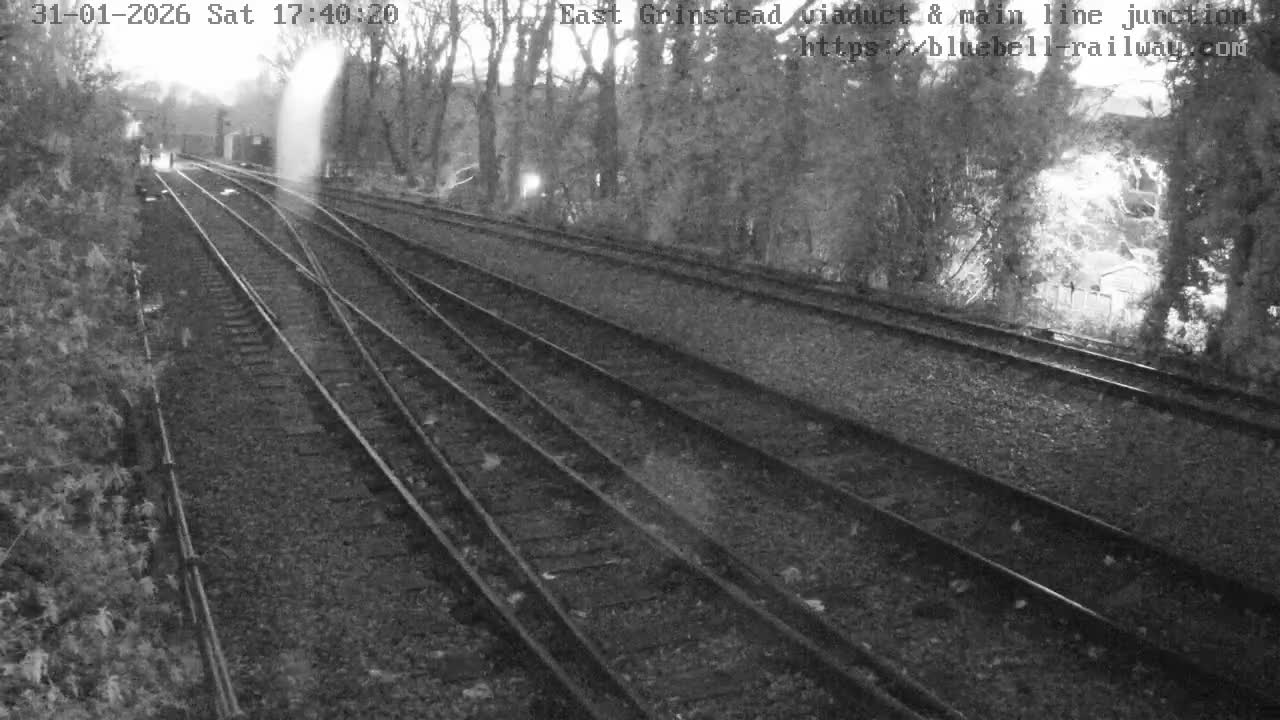 East Grinstead Station , Bluebell Railway,  Main Line Junction Viaduct North Live Cam - Mid Sussex, East Sussex, South East, England, United Kingdom