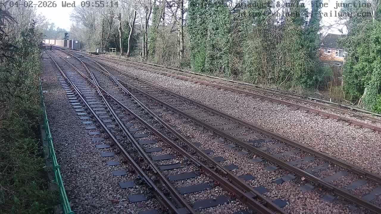 East Grinstead Station , Bluebell Railway,  Main Line Junction Viaduct North Live Cam - Mid Sussex, East Sussex, South East, England, United Kingdom