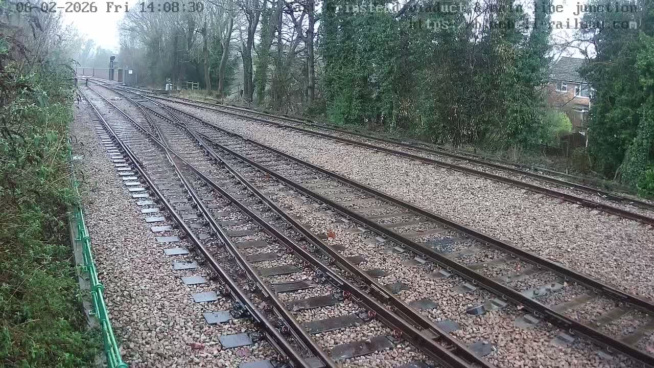 East Grinstead Station , Bluebell Railway,  Main Line Junction Viaduct North Live Cam - Mid Sussex, East Sussex, South East, England, United Kingdom