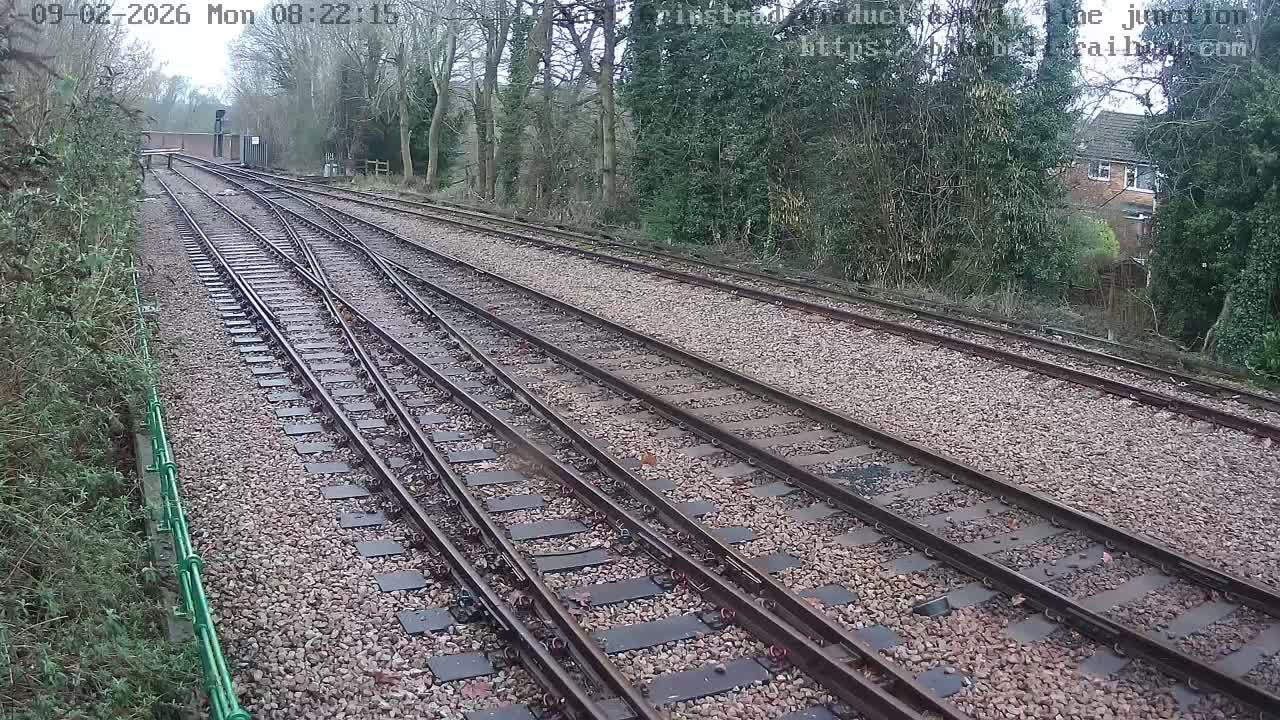 East Grinstead Station , Bluebell Railway,  Main Line Junction Viaduct North Live Cam - Mid Sussex, East Sussex, South East, England, United Kingdom