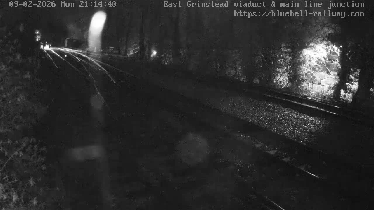 East Grinstead Station , Bluebell Railway,  Main Line Junction Viaduct North Live Cam - Mid Sussex, East Sussex, South East, England, United Kingdom