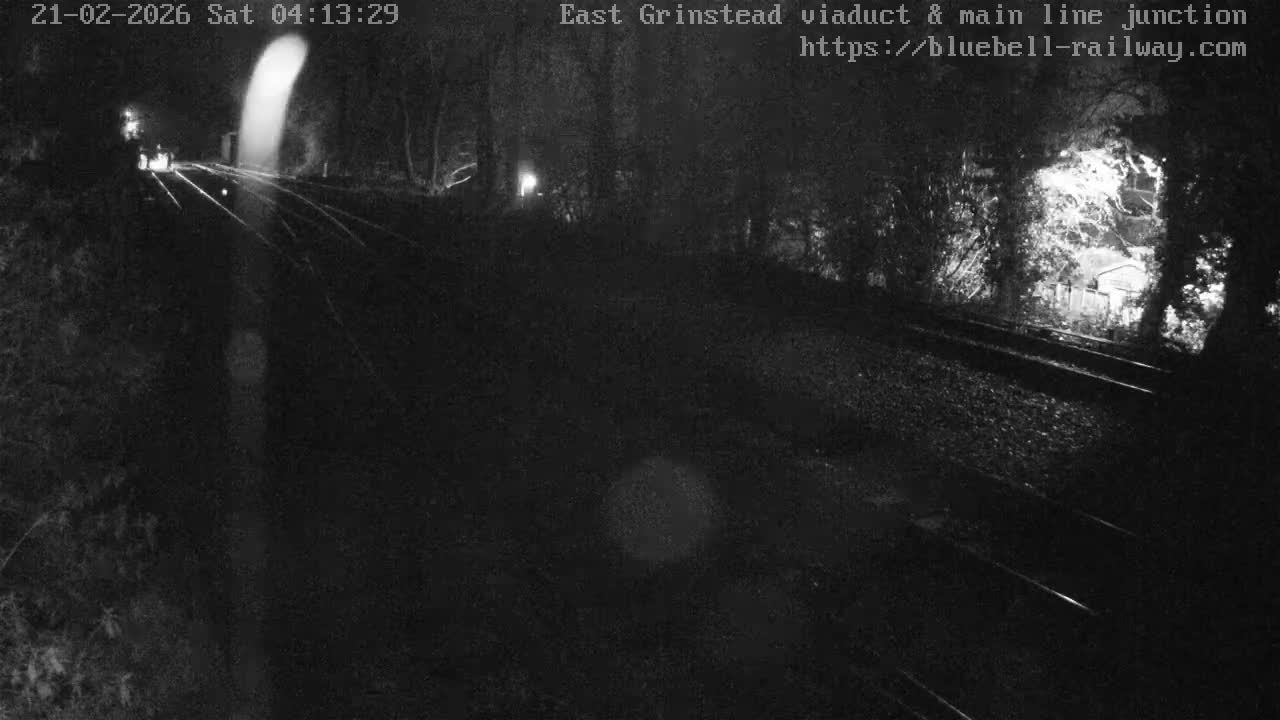 East Grinstead Station , Bluebell Railway,  Main Line Junction Viaduct North Live Cam - Mid Sussex, East Sussex, South East, England, United Kingdom