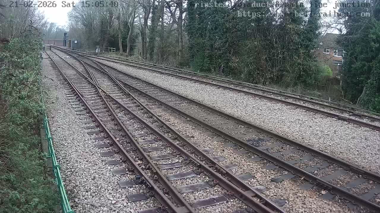 East Grinstead Station , Bluebell Railway,  Main Line Junction Viaduct North Live Cam - Mid Sussex, East Sussex, South East, England, United Kingdom