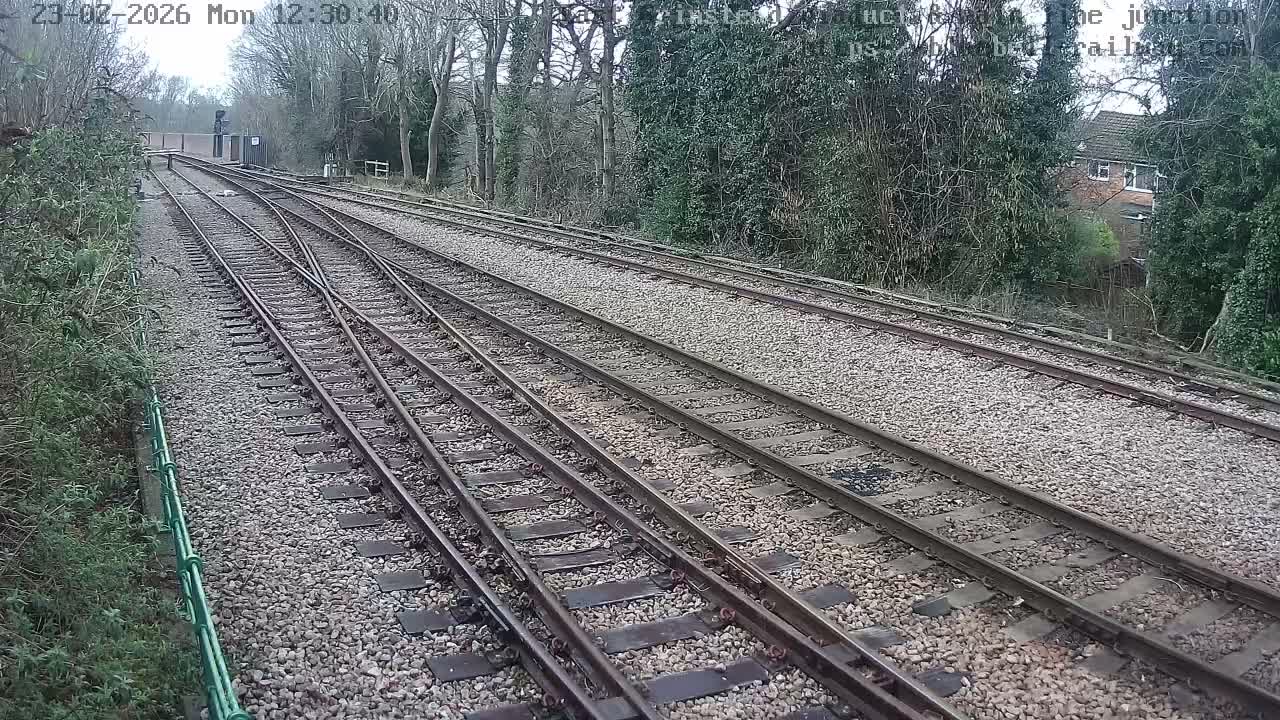 East Grinstead Station , Bluebell Railway,  Main Line Junction Viaduct North Live Cam - Mid Sussex, East Sussex, South East, England, United Kingdom