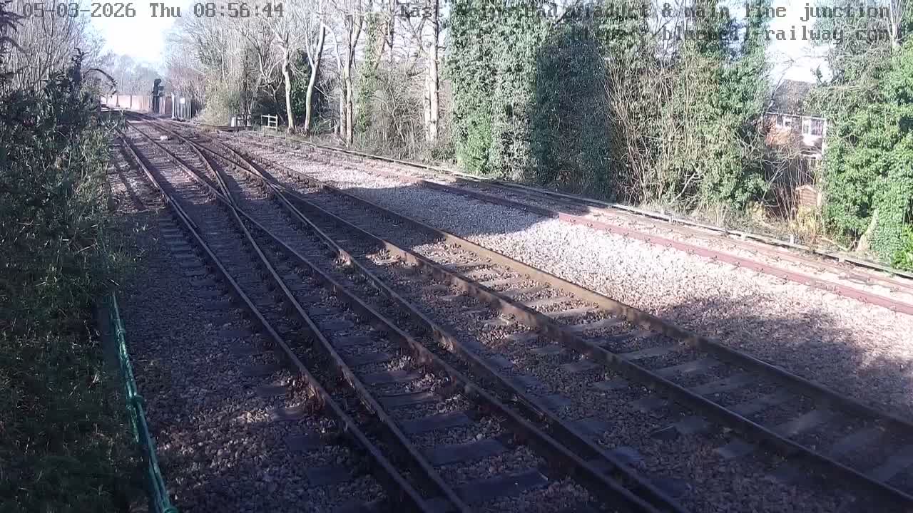 East Grinstead Station , Bluebell Railway,  Main Line Junction Viaduct North Live Cam - Mid Sussex, East Sussex, South East, England, United Kingdom