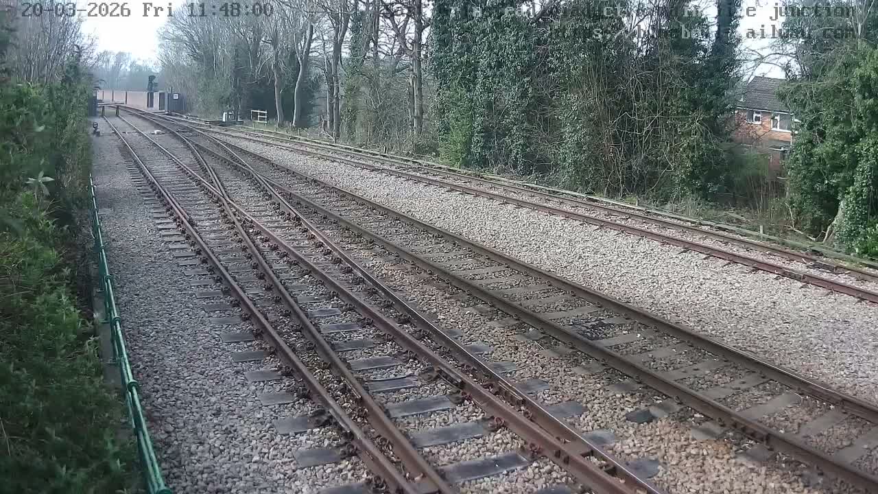 East Grinstead Station , Bluebell Railway,  Main Line Junction Viaduct North Live Cam - Mid Sussex, East Sussex, South East, England, United Kingdom