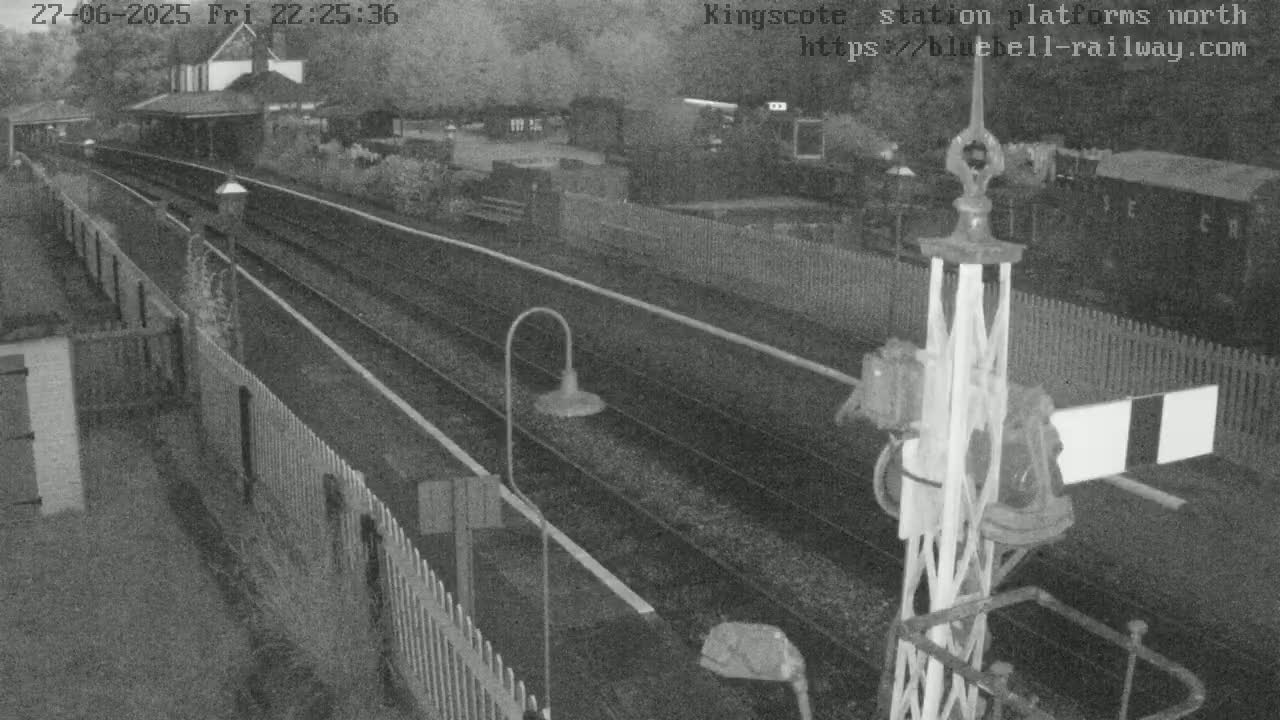 Kingscote Station , Bluebell Railway (Platforms North) Live Cam - East Grinstead, Mid Sussex, West Sussex, South East, England, United Kingdom