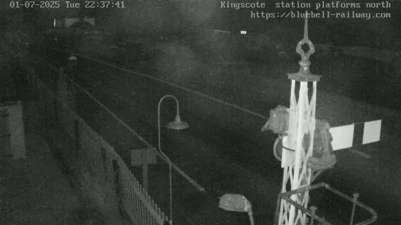 Kingscote Station , Bluebell Railway (Platforms North) Live Cam - East Grinstead, Mid Sussex, West Sussex, South East, England, United Kingdom
