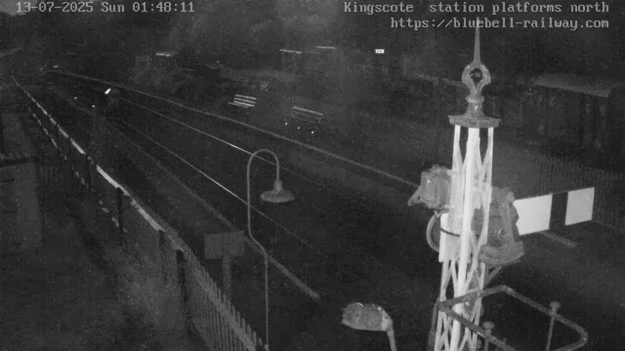 Kingscote Station , Bluebell Railway (Platforms North) Live Cam - East Grinstead, Mid Sussex, West Sussex, South East, England, United Kingdom