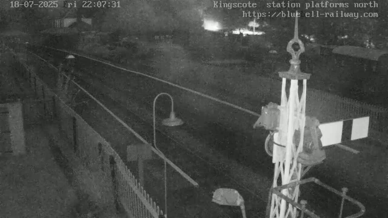 Kingscote Station , Bluebell Railway (Platforms North) Live Cam - East Grinstead, Mid Sussex, West Sussex, South East, England, United Kingdom
