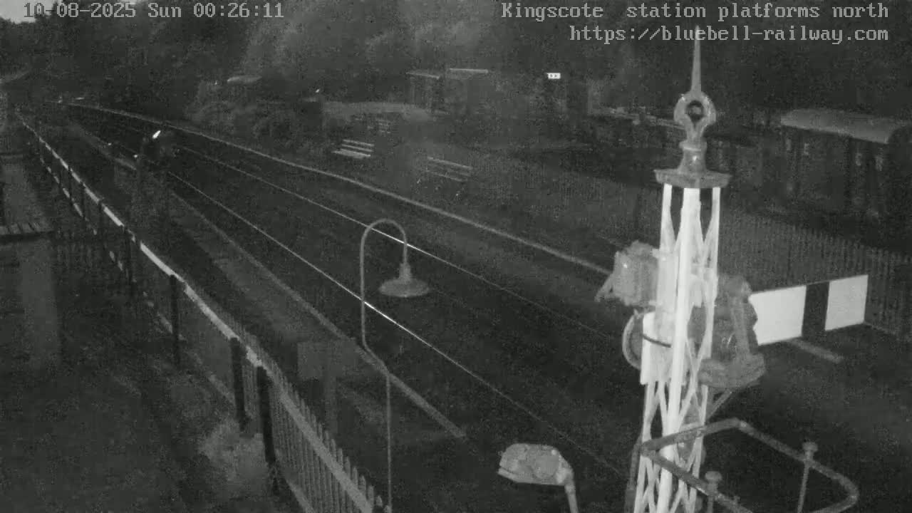 Kingscote Station , Bluebell Railway (Platforms North) Live Cam - East Grinstead, Mid Sussex, West Sussex, South East, England, United Kingdom