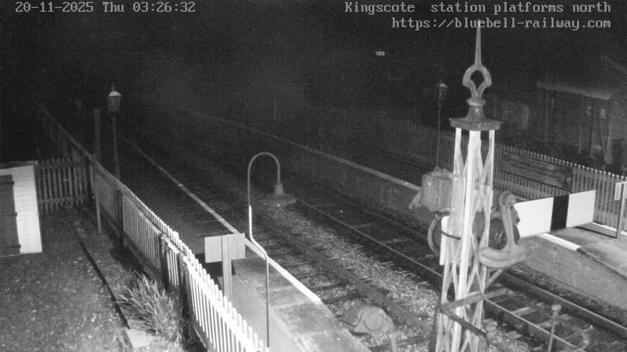 Kingscote Station , Bluebell Railway (Platforms North) Live Cam - East Grinstead, Mid Sussex, West Sussex, South East, England, United Kingdom