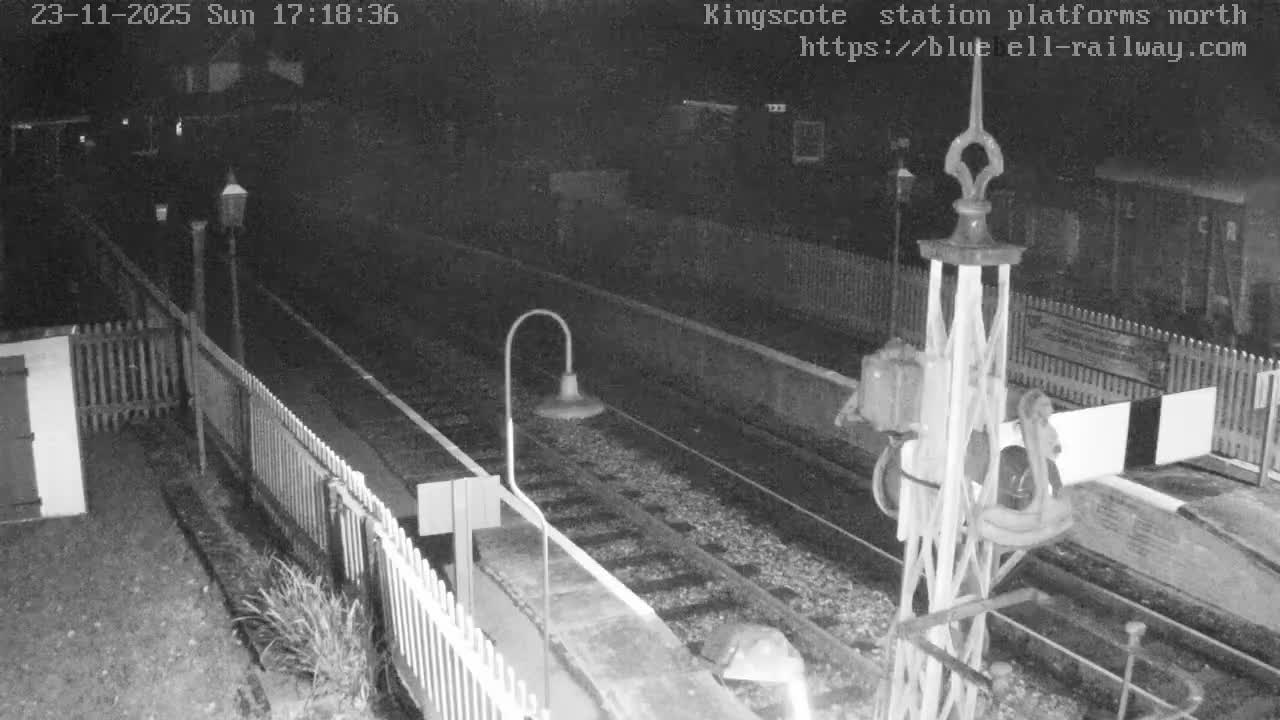 Kingscote Station , Bluebell Railway (Platforms North) Live Cam - East Grinstead, Mid Sussex, West Sussex, South East, England, United Kingdom