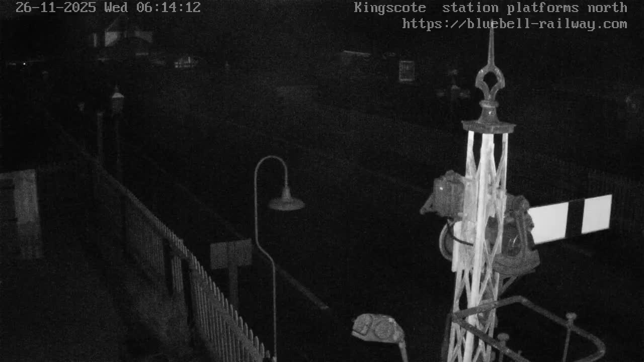 Kingscote Station , Bluebell Railway (Platforms North) Live Cam - East Grinstead, Mid Sussex, West Sussex, South East, England, United Kingdom