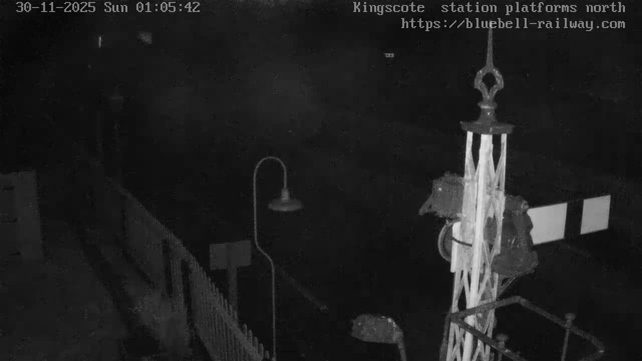 Kingscote Station , Bluebell Railway (Platforms North) Live Cam - East Grinstead, Mid Sussex, West Sussex, South East, England, United Kingdom