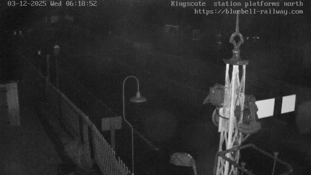 Kingscote Station , Bluebell Railway (Platforms North) Live Cam - East Grinstead, Mid Sussex, West Sussex, South East, England, United Kingdom