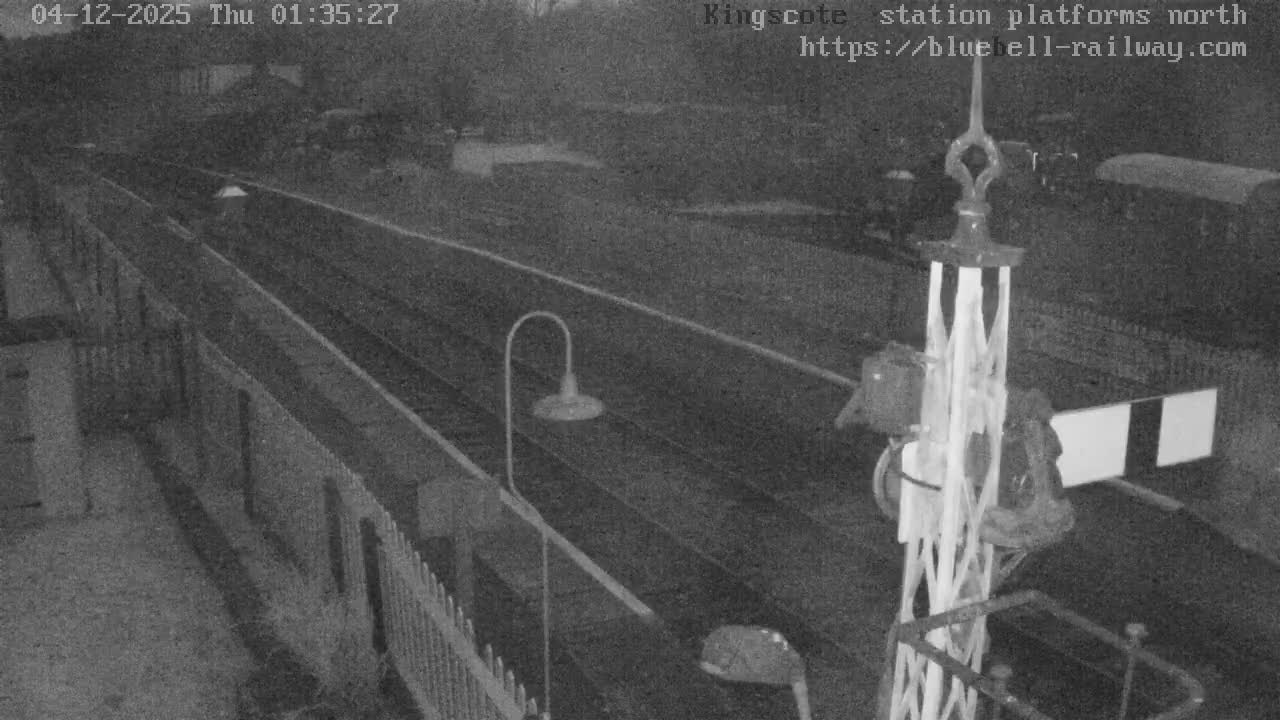Kingscote Station , Bluebell Railway (Platforms North) Live Cam - East Grinstead, Mid Sussex, West Sussex, South East, England, United Kingdom