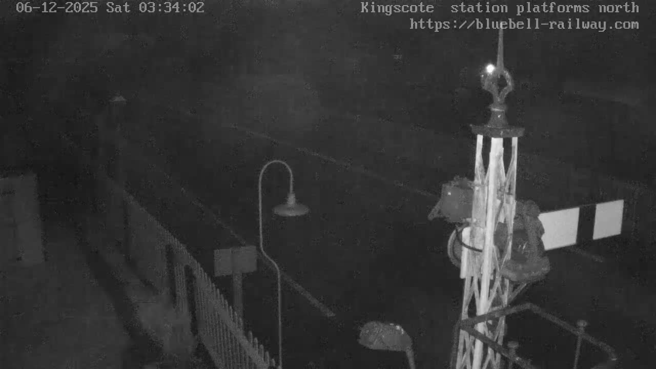 Kingscote Station , Bluebell Railway (Platforms North) Live Cam - East Grinstead, Mid Sussex, West Sussex, South East, England, United Kingdom
