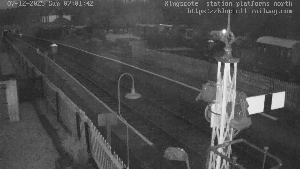 Kingscote Station , Bluebell Railway (Platforms North) Live Cam - East Grinstead, Mid Sussex, West Sussex, South East, England, United Kingdom