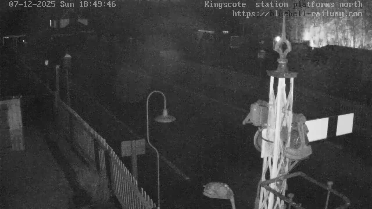 Kingscote Station , Bluebell Railway (Platforms North) Live Cam - East Grinstead, Mid Sussex, West Sussex, South East, England, United Kingdom