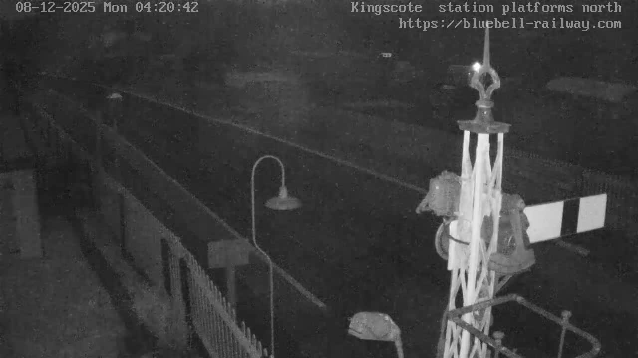 Kingscote Station , Bluebell Railway (Platforms North) Live Cam - East Grinstead, Mid Sussex, West Sussex, South East, England, United Kingdom