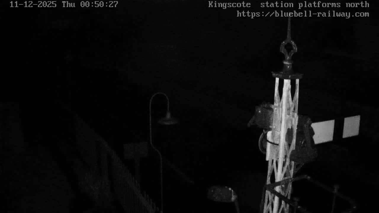 Kingscote Station , Bluebell Railway (Platforms North) Live Cam - East Grinstead, Mid Sussex, West Sussex, South East, England, United Kingdom