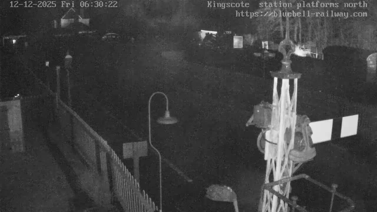 Kingscote Station , Bluebell Railway (Platforms North) Live Cam - East Grinstead, Mid Sussex, West Sussex, South East, England, United Kingdom