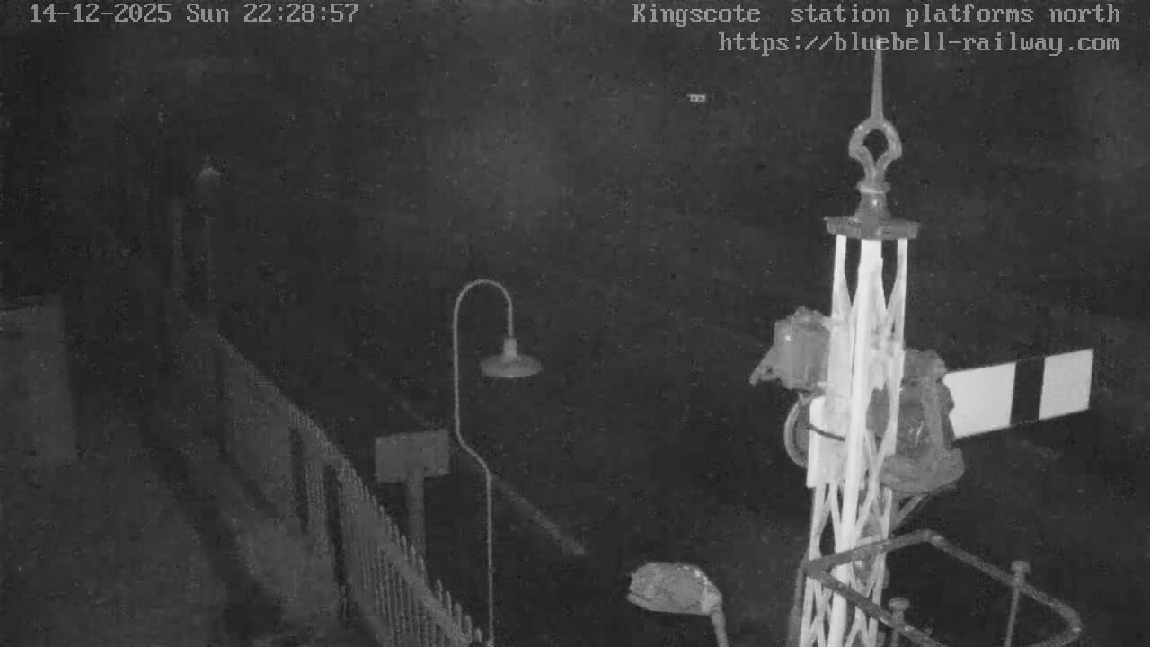 Kingscote Station , Bluebell Railway (Platforms North) Live Cam - East Grinstead, Mid Sussex, West Sussex, South East, England, United Kingdom