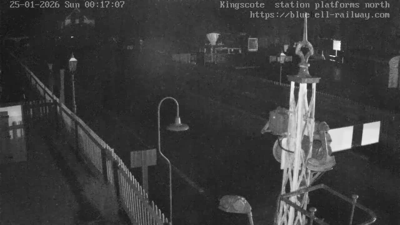 Kingscote Station , Bluebell Railway (Platforms North) Live Cam - East Grinstead, Mid Sussex, West Sussex, South East, England, United Kingdom