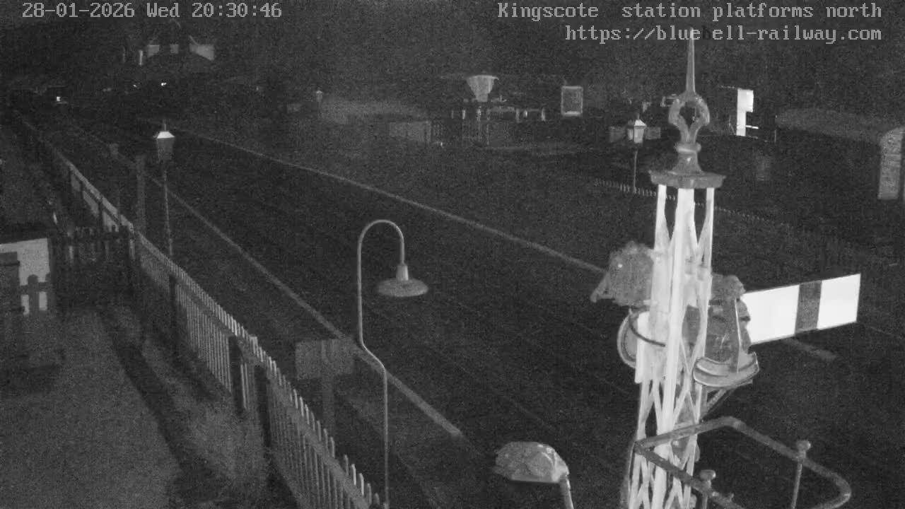 Kingscote Station , Bluebell Railway (Platforms North) Live Cam - East Grinstead, Mid Sussex, West Sussex, South East, England, United Kingdom