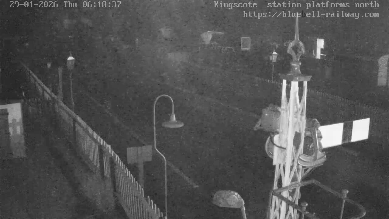 Kingscote Station , Bluebell Railway (Platforms North) Live Cam - East Grinstead, Mid Sussex, West Sussex, South East, England, United Kingdom