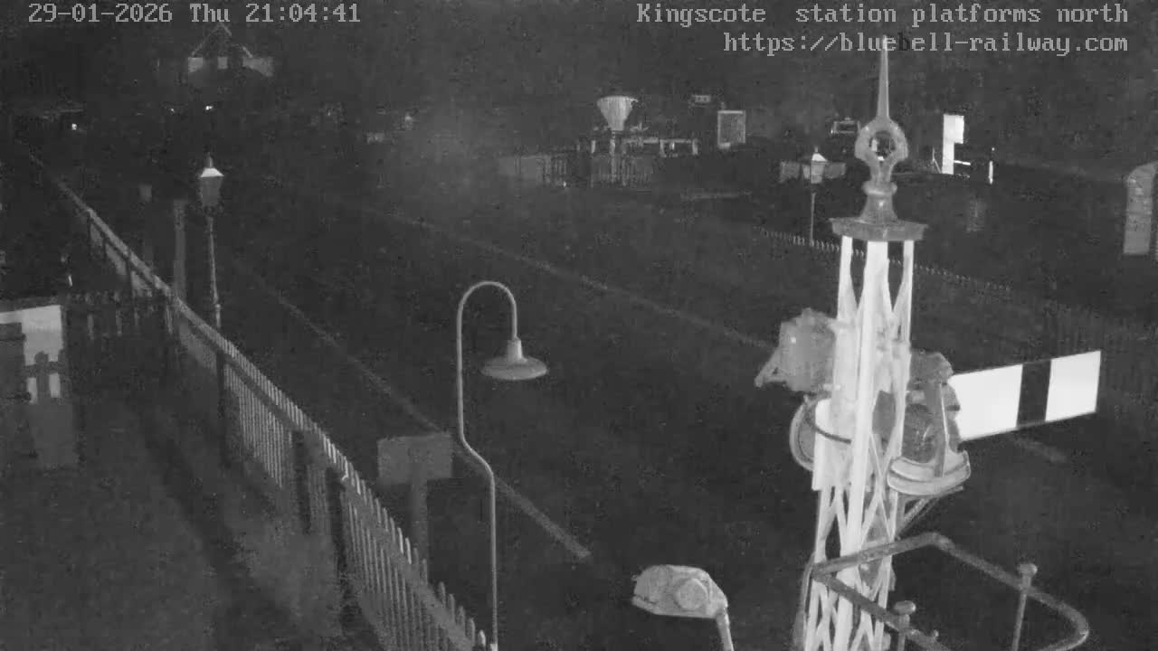 Kingscote Station , Bluebell Railway (Platforms North) Live Cam - East Grinstead, Mid Sussex, West Sussex, South East, England, United Kingdom