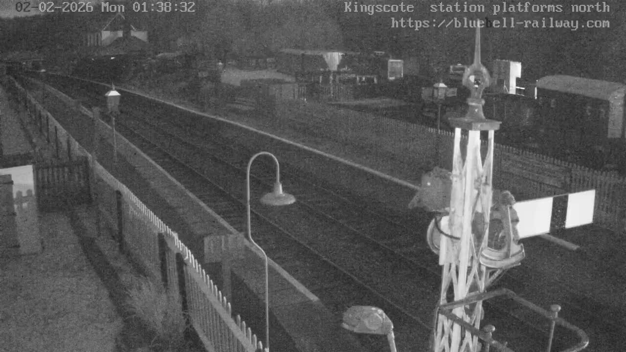 Kingscote Station , Bluebell Railway (Platforms North) Live Cam - East Grinstead, Mid Sussex, West Sussex, South East, England, United Kingdom