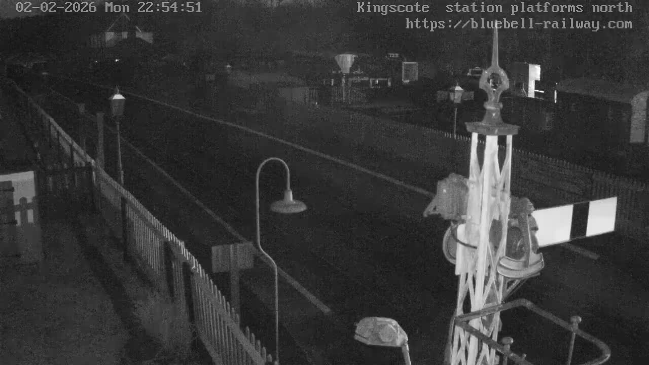 Kingscote Station , Bluebell Railway (Platforms North) Live Cam - East Grinstead, Mid Sussex, West Sussex, South East, England, United Kingdom