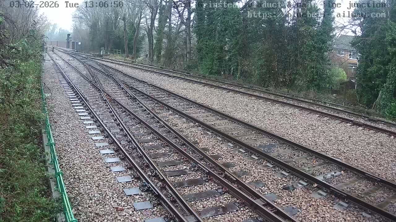 Kingscote Station , Bluebell Railway (Platforms North) Live Cam - East Grinstead, Mid Sussex, West Sussex, South East, England, United Kingdom