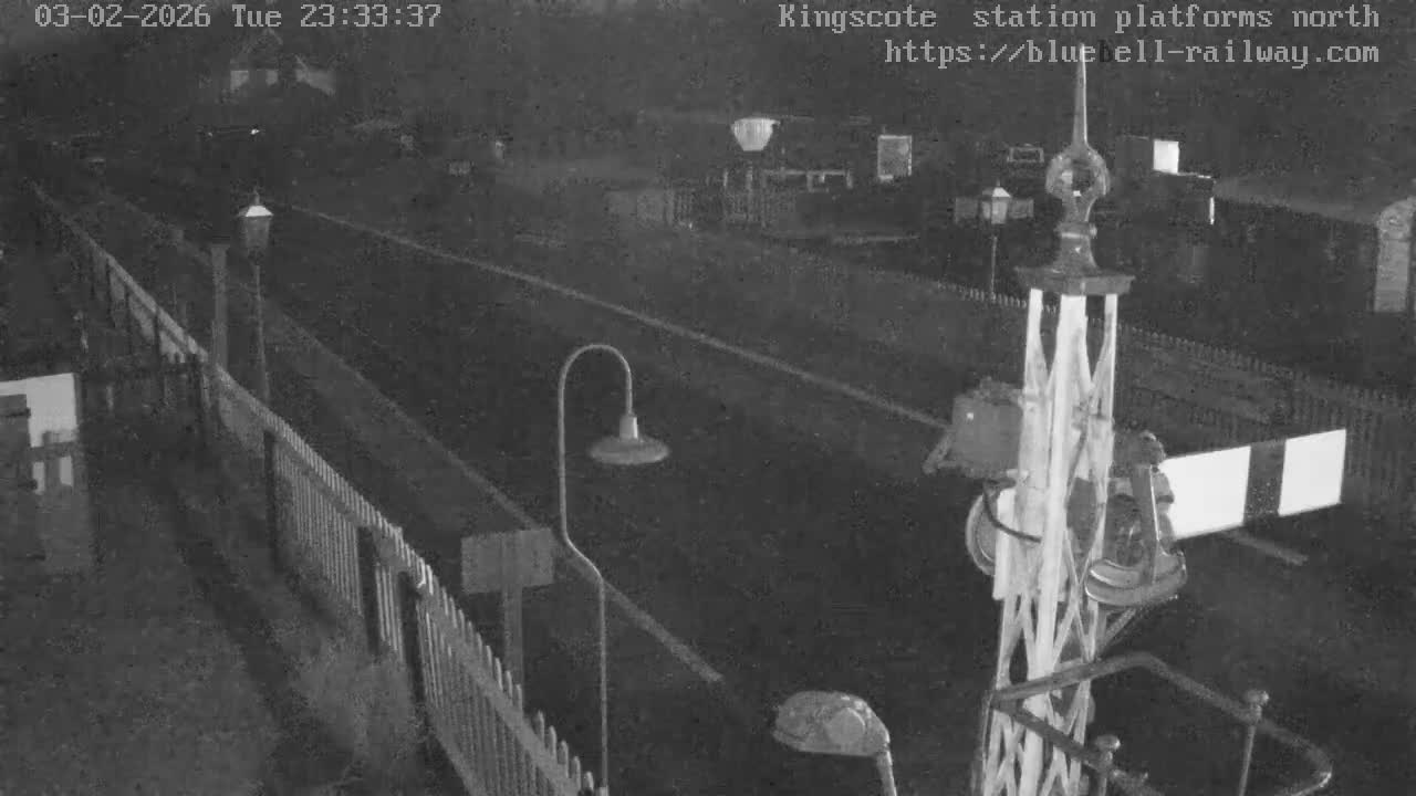 Kingscote Station , Bluebell Railway (Platforms North) Live Cam - East Grinstead, Mid Sussex, West Sussex, South East, England, United Kingdom