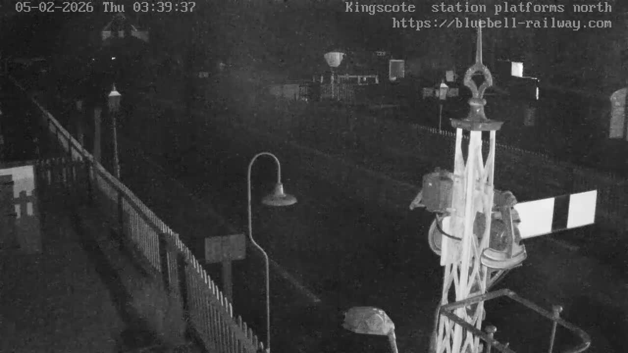 Kingscote Station , Bluebell Railway (Platforms North) Live Cam - East Grinstead, Mid Sussex, West Sussex, South East, England, United Kingdom