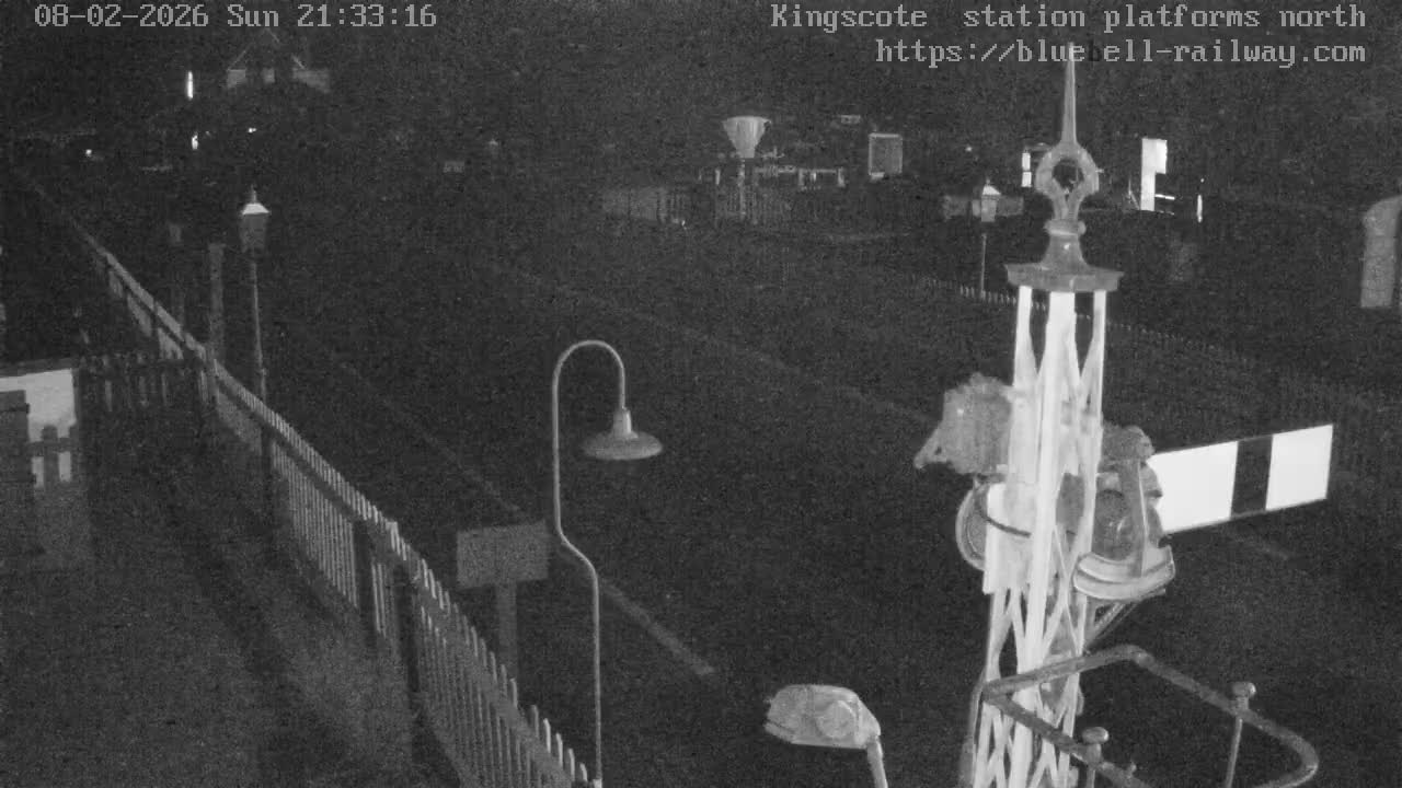 Kingscote Station , Bluebell Railway (Platforms North) Live Cam - East Grinstead, Mid Sussex, West Sussex, South East, England, United Kingdom