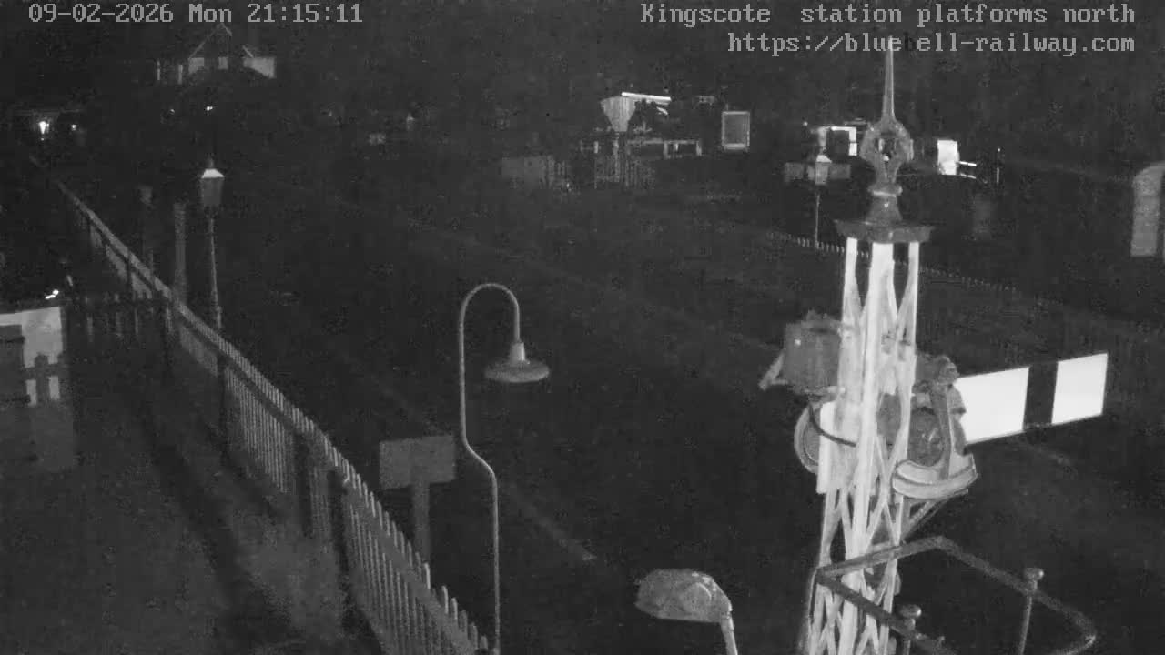 Kingscote Station , Bluebell Railway (Platforms North) Live Cam - East Grinstead, Mid Sussex, West Sussex, South East, England, United Kingdom