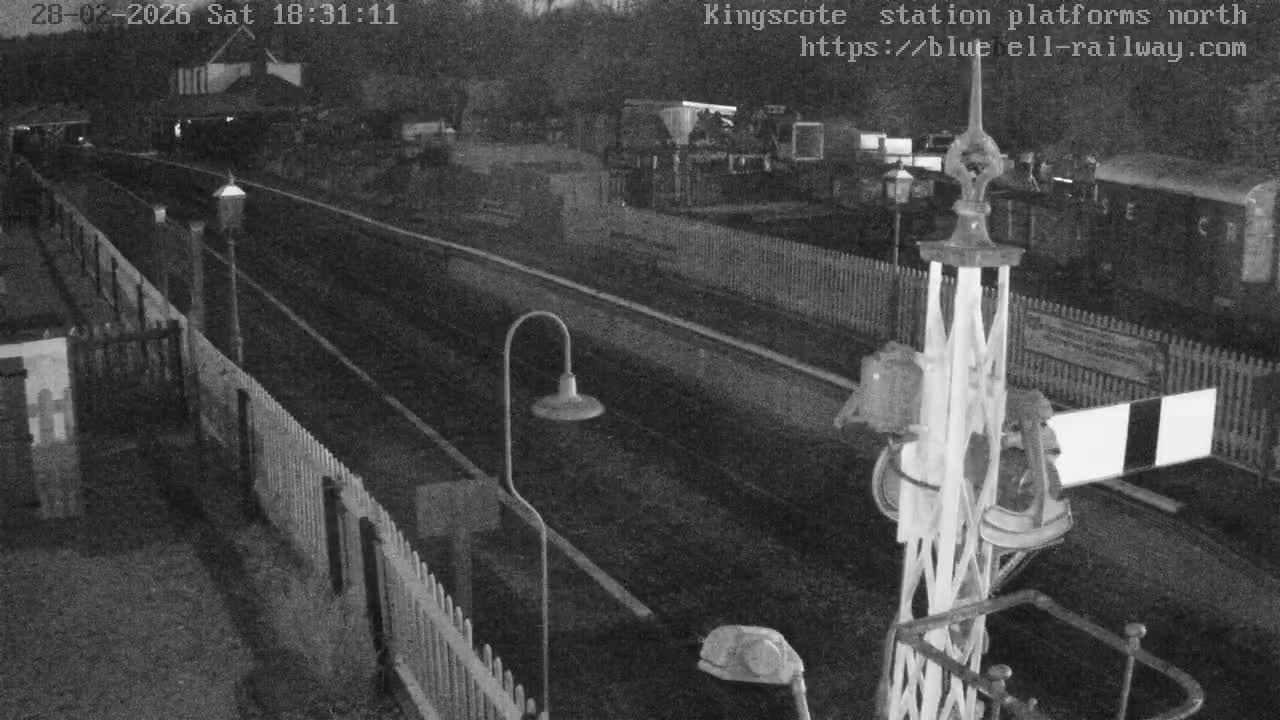 Kingscote Station , Bluebell Railway (Platforms North) Live Cam - East Grinstead, Mid Sussex, West Sussex, South East, England, United Kingdom