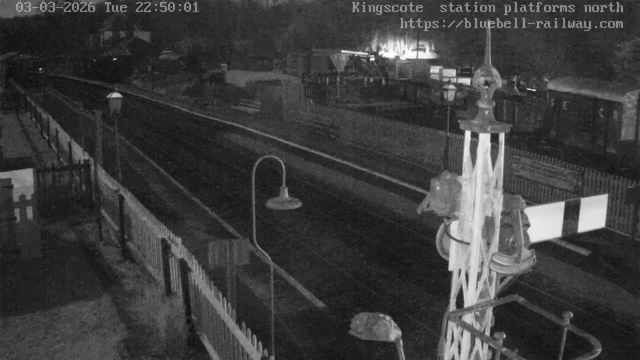 Kingscote Station , Bluebell Railway (Platforms North) Live Cam - East Grinstead, Mid Sussex, West Sussex, South East, England, United Kingdom